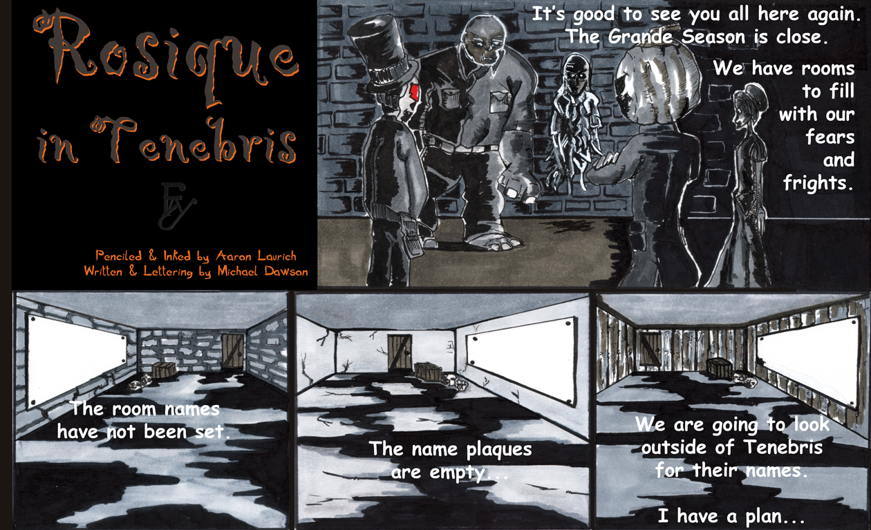 Rosique and the Legion of Tenebris prepare….(Comic #6)